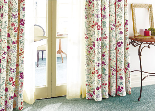 家具の宮友のデザインカーテン